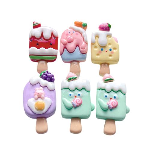 Mobile Phone DIY Decoration Resin Ice Cream & enamel Sold By PC