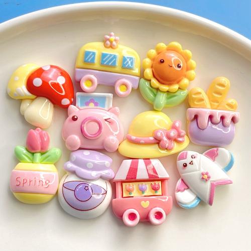 Mobile Phone DIY Decoration, Resin, different styles for choice & enamel, DIY kit length 20-30mm, Sold By PC