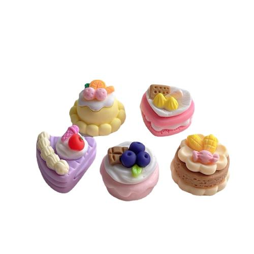 Mobile Phone DIY Decoration, Resin, Cake, different styles for choice & enamel, Sold By PC