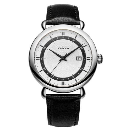 Herren Armbanduhr, Glas, mit PU Leder, Lebenswasserbeständig & Modeschmuck & japanische Uhr-Bewegung & für den Menschen, keine, Dial specifications:41x6.5mm, verkauft von PC