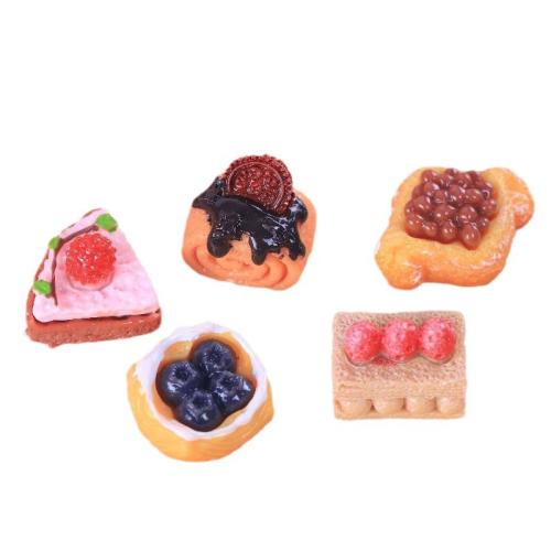 Mobile Phone DIY Decoration, Resin, food shape, different styles for choice & enamel, 20x25mm, Sold By PC