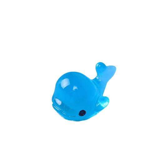 Resin Key Clasp Setting, Whale, DIY & luminated, more colors for choice, 18x30mm, Sold By PC