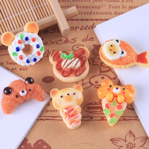 Mobile Phone DIY Decoration Resin Bread & enamel Sold By PC