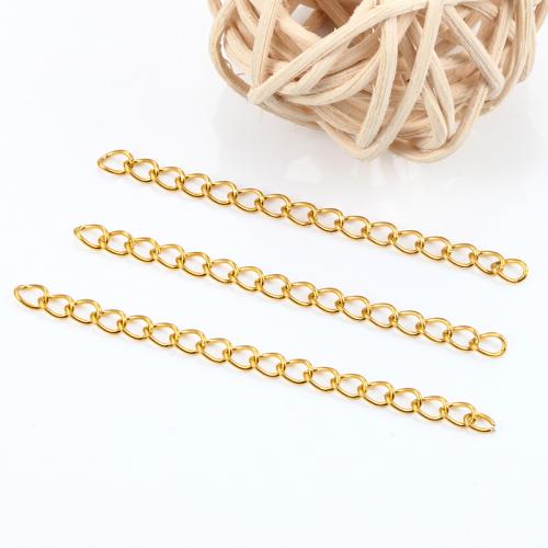 Stainless Steel Extender Chain 304 Stainless Steel DIY Approx Sold By Bag