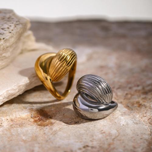 Prst prsten od inoxa, 304 nehrđajućeg čelika, modni nakit & za žene, više boja za izbor, Veličina:7, Prodano By PC