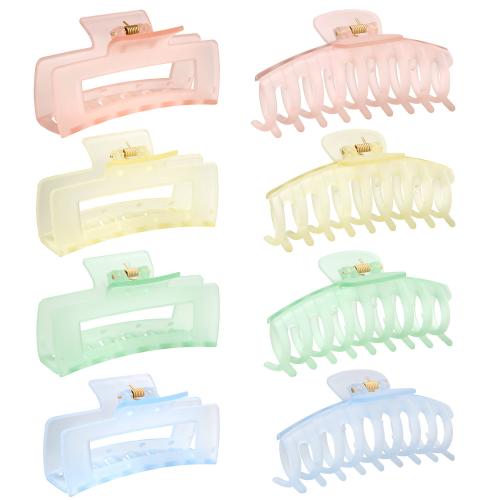 Hair Claw Clips Plastic stoving varnish & for woman Sold By PC