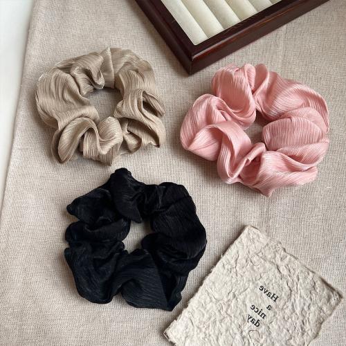 Hair Scrunchies, Organza, handmade, for woman, more colors for choice, Sold By PC
