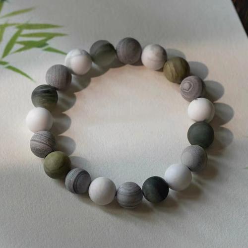 Gemstone Bracelet Round Unisex Length Approx 7-7.5 Inch Sold By PC