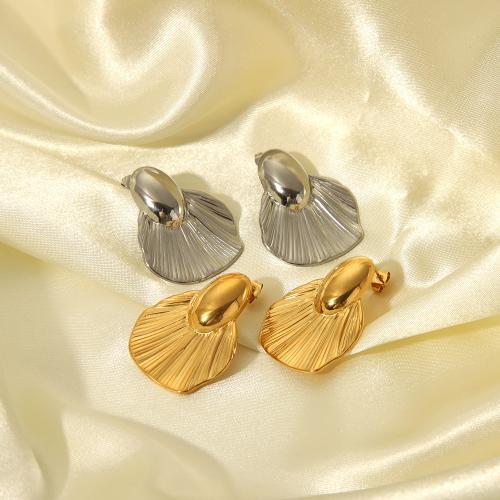 Edelstahl Ohrringe, 304 Edelstahl, Modeschmuck & für Frau, keine, 37.70x30mm, verkauft von Paar