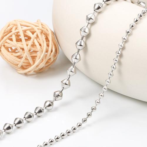 Stainless Steel Necklace Chain, 304 Stainless Steel, DIY & different size for choice, Approx 2m/Bag, Sold By Bag