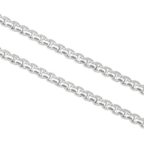 925 Sterling Silver Chains, DIY & Unisex, silver color, Sold By m