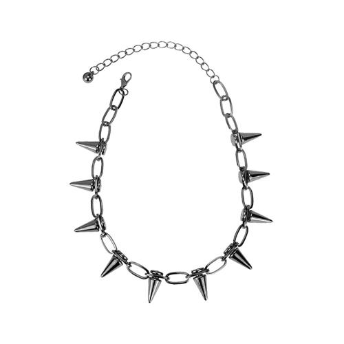 Zinklegierung Schmuck Halskette, mit Verlängerungskettchen von 5cm, plattiert, Modeschmuck & für Frau, keine, Länge:ca. 45 cm, verkauft von PC