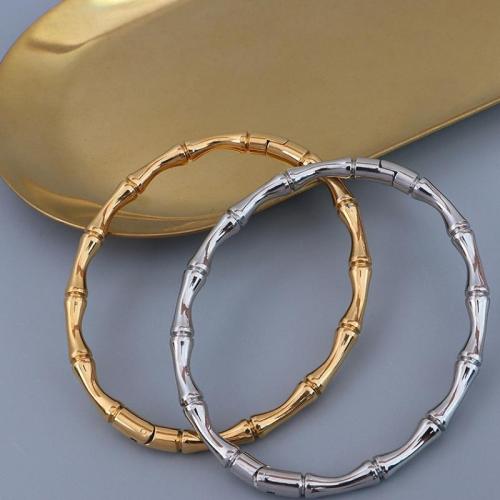 Bracelet d'acier titane, bijoux de mode & pour femme, plus de couleurs à choisir, Longueur:Environ 16 cm, Vendu par PC