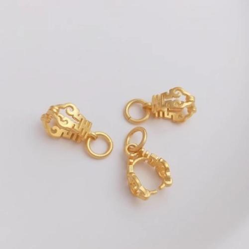 Brass Jewelry Bails high quality plated DIY golden Sold By PC