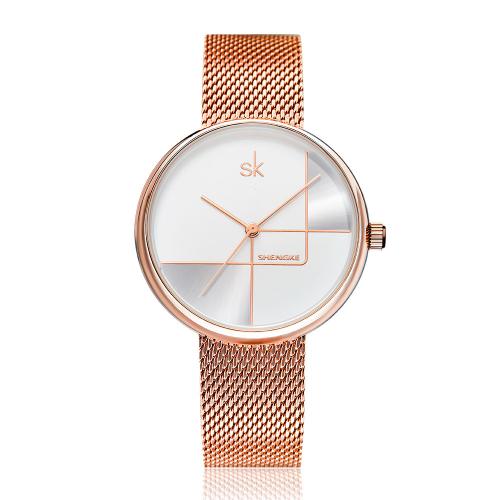 Damen Armbanduhr, Glas, Lebenswasserbeständig & Modeschmuck & japanische Uhr-Bewegung & für Frau, keine, Länge:ca. 18.5 cm, verkauft von PC