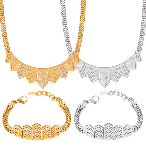 Šperky Soupravy, Titanium ocel, módní šperky & různé styly pro výběr & pro ženy, více barev na výběr, Prodáno By PC