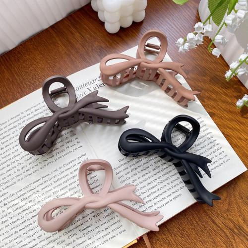Hair Claw Clips, Plastic, fashion jewelry, more colors for choice, 120x67mm, Sold By PC