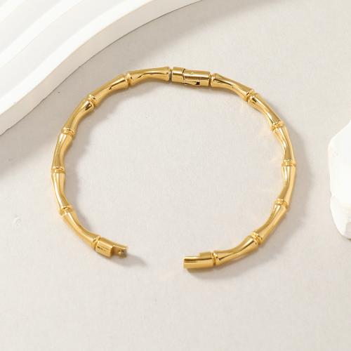 Stainless Steel Bangle, 304 Stainless Steel, fashion jewelry & for woman, more colors for choice, Inner Diameter:Approx 60mm, Sold By PC