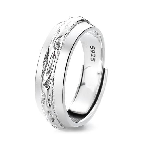 925 пробы Манжеты палец кольцо, Винтаж & Женский, 6mm, размер:6-9, продается PC