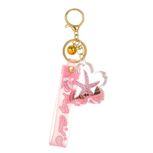 Zinc Alloy Key Clasp Acrylic with Zinc Alloy for woman Sold By PC