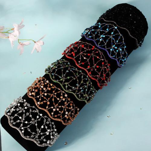 Hair Bands Brass handmade fashion jewelry & for woman & with rhinestone Sold By PC