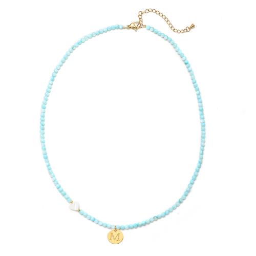 Shell Pearl collier, avec Acier inoxydable 304, avec 5cm chaînes de rallonge, Style bohème & pour femme, plus de couleurs à choisir, Longueur:Environ 40 cm, Vendu par PC