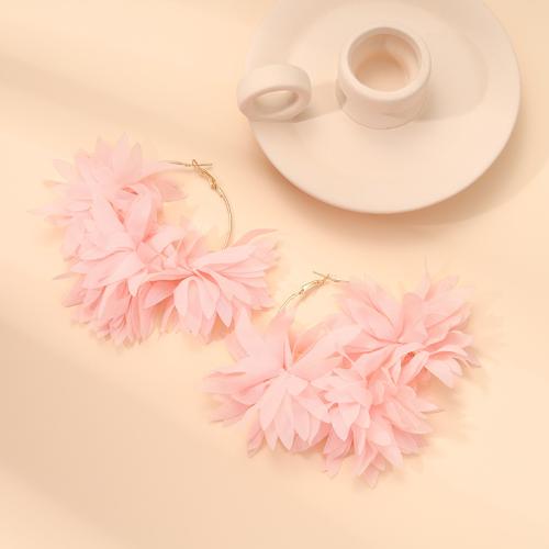 Earring Jewelry Chiffon fashion jewelry Sold By Pair