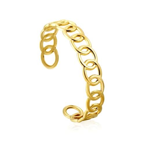 Stainless Steel Bangle 304 Stainless Steel plated & for woman golden Sold By PC