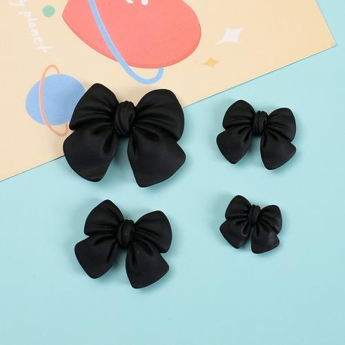 Mobile Phone DIY Decoration Resin Bowknot & epoxy gel black Sold By PC