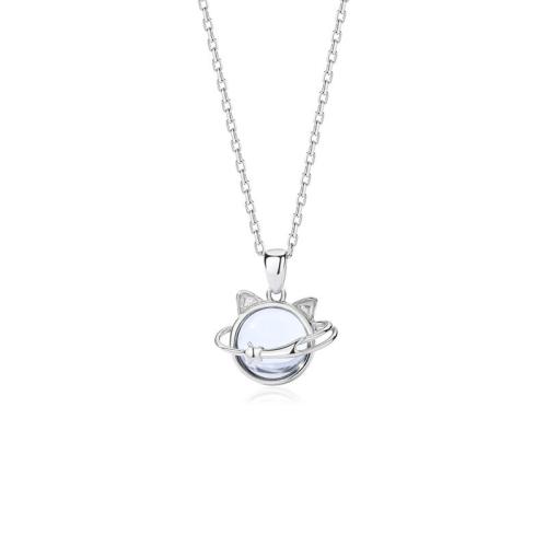 Серебряное ожерелье, 925 пробы, с Лэмпворк, ювелирные изделия моды & Женский, продается PC