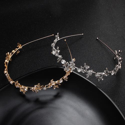 Hair Bands Zinc Alloy fashion jewelry & for woman & with rhinestone Sold By PC