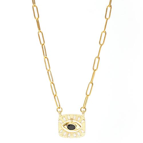 Nehrđajućeg čelika, nakit ogrlice, 304 nehrđajućeg čelika, s 5cm Produžetak lanac, modni nakit & za žene & s Rhinestone, više boja za izbor, Dužina Približno 45 cm, Prodano By PC
