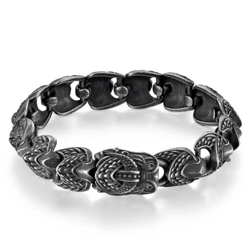 Stainless Steel Jewelry Bracelet 304 Stainless Steel Antique finish Unisex Sold By PC