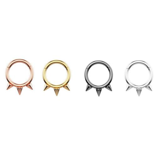 Osobní móda Body piercing šperky a doplňky, Titanium ocel, á, různé velikosti pro výběr & pro ženy, více barev na výběr, Prodáno By PC