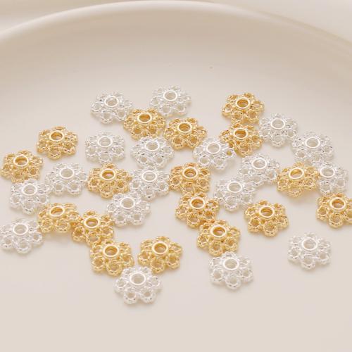 Tibetan Style Bead Cap, plated, DIY, more colors for choice, nickel, lead & cadmium free, 10mm, 50PCs/Bag, Sold By Bag