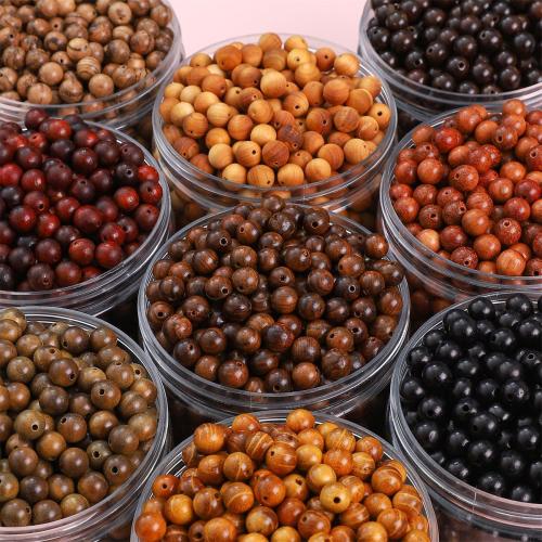 Wood Beads Round DIY 8mm Sold By Bag