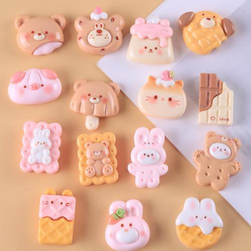Mobile Phone DIY Decoration, Resin, Cartoon, different styles for choice & enamel, 20x25mm, Sold By PC
