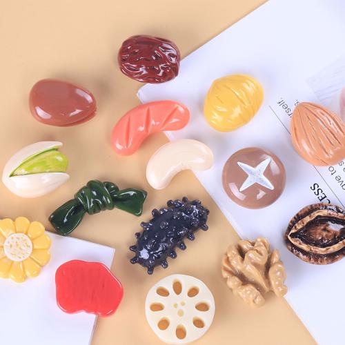 Hair Accessories DIY Findings, Resin, food shape, different styles for choice & enamel, DIY findings length 10-20mm, Sold By PC