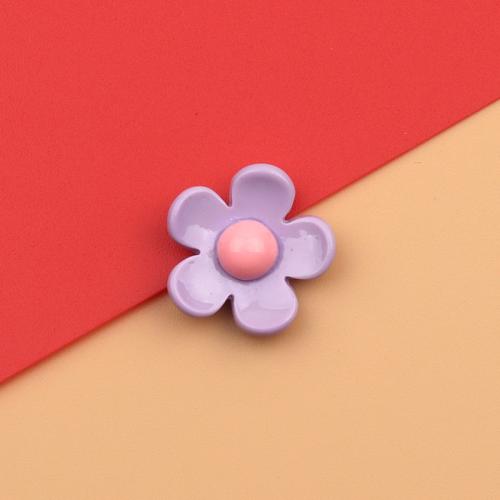 Celular Kit de bricolaje, resina, Flor, pegamento de gota, más colores para la opción, 20x20mm, Vendido por UD