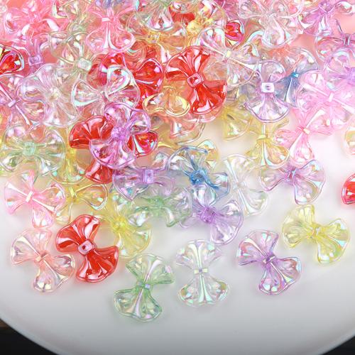 Mobile Phone DIY Decoration Acrylic Bowknot epoxy gel Random Color Sold By PC
