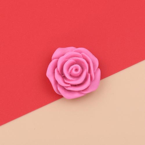 Mobile Phone DIY Decoration Resin Rose epoxy gel 20mm Sold By PC