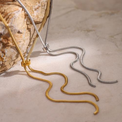 Edelstahl Schmuck Halskette, 304 Edelstahl, Modeschmuck & für Frau, keine, Länge:ca. 109 cm, verkauft von PC