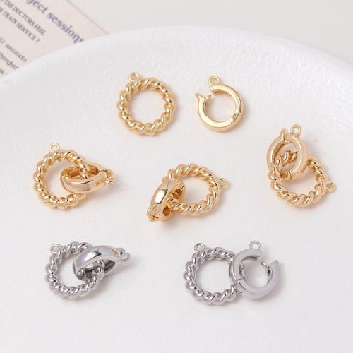 Brass Jewelry Clasps plated DIY nickel lead & cadmium free Sold By PC