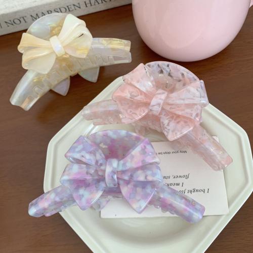 Hair Claw Clips Acetate Bowknot fashion jewelry Sold By PC