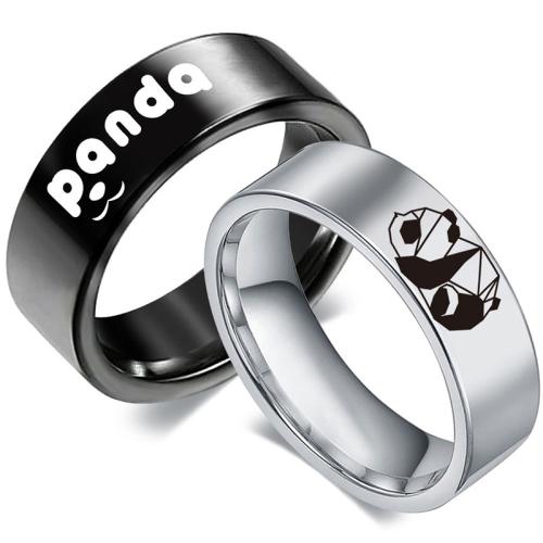 Bague en acier inoxydable, Acier inoxydable 304, Polis à la main, unisexe & normes différentes pour le choix, plus de couleurs à choisir, Vendu par PC