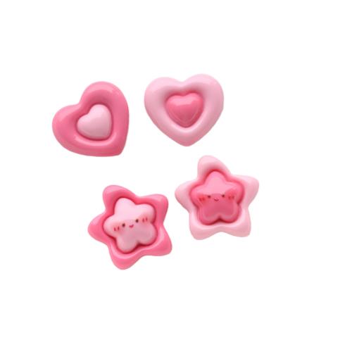 Mobile Phone DIY Decoration, Resin, different styles for choice & enamel, pink, DIY kit length 20-25mm, Sold By PC