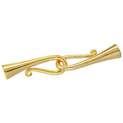 Brass Jewelry Clasps plated DIY Sold By PC