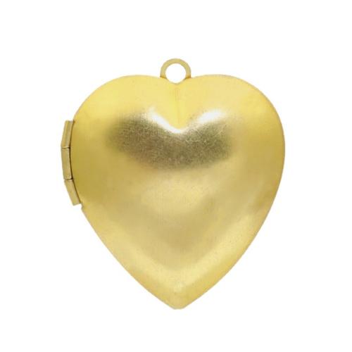 Fashion Locket Pendants, Brass, Heart, with photo locket & different size for choice & different styles for choice, more colors for choice, Sold By PC