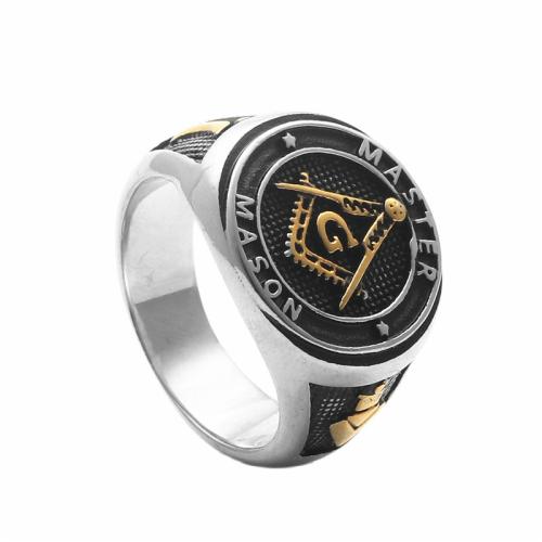 Палец кольцо из нержавеющей стали, Нержавеющая сталь 316, полированный, ювелирные изделия моды & Мужская & разный размер для выбора, width 19mm, продается PC