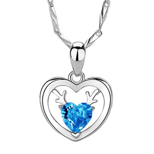 Brass Heart Pendants, silver color plated, different styles for choice & for woman & with rhinestone, more colors for choice, nickel, lead & cadmium free, Sold By PC
